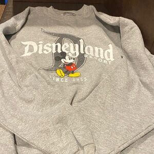 Disney Gray Mickey Mouse Sweatshirt